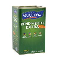 Tinta Eucatex Acrílico Rendimento Extra Fosco Pavê de Chocolate 18L