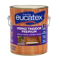 Verniz Tingidor Eucatex Brilhante Mogno 3,6L