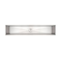 CALHA P/ESCORREDOR EMB.INOX LINEAR 90X18 94534002