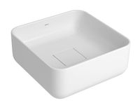 Cuba Quadrada de Apoio 30cm Branco Slim - Deca