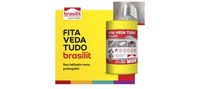 Fita Auto-Adesiva Veda Tudo Multiuso 20cmx10m - Brasilit