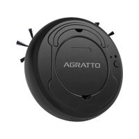 Aspirador de Pó Robo Praticci USB 3W 3.7V Preto Aspirador de Pó Robo Praticci USB 3W 3.7V Preto