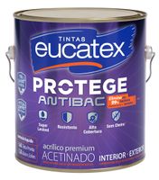 Tinta Protege Antibac Acrílico Premium Acetinado Branco 3,6L