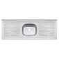 Pia de apoio Tramontina New Raggi 40 em aço inox 150x52 cm