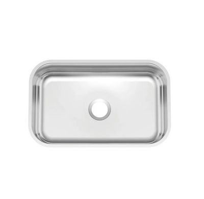 Cuba em Aço Inox Polido 56x34x14cm s/ Válvula