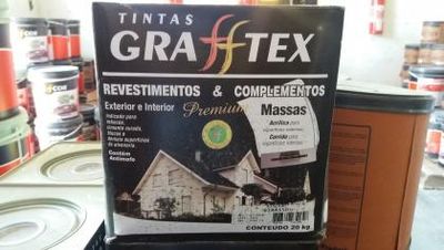Textura Grafftex Arenoso Caixa Verde Limao 20 Kg