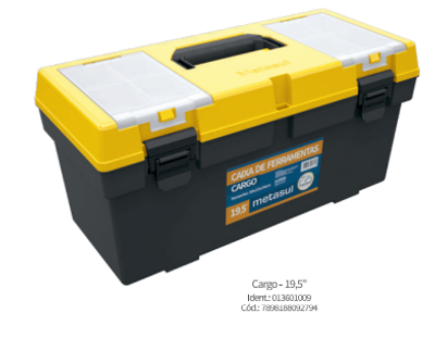 Caixa de Ferramentas Cargo 19,5