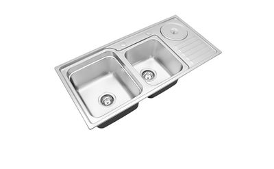Cuba em Aço Inox Funzionale 92x45x23cm Com Furo