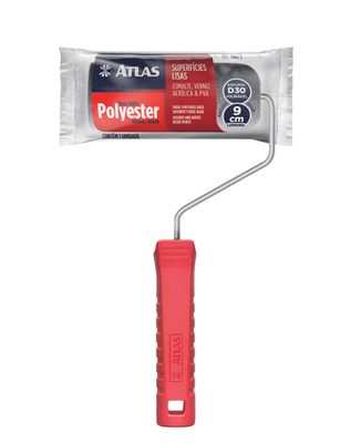 Rolo de Espuma com Suporte 9cm Atlas