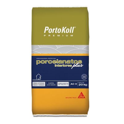 Argamassa Porcelanatos Interno 20kg