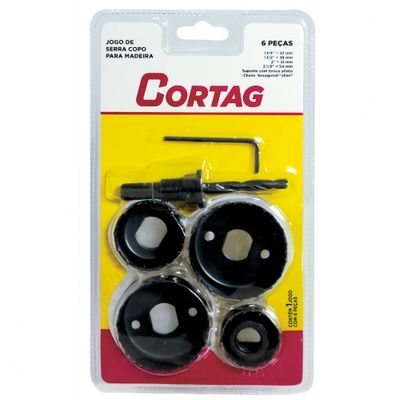 Conjunto Cortag Serra Copo Madeira