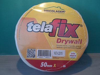 Fita Telafix P/ Drywall 50mm X 45 Metros