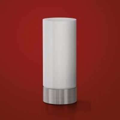Abajur Touch Vidro Leitoso