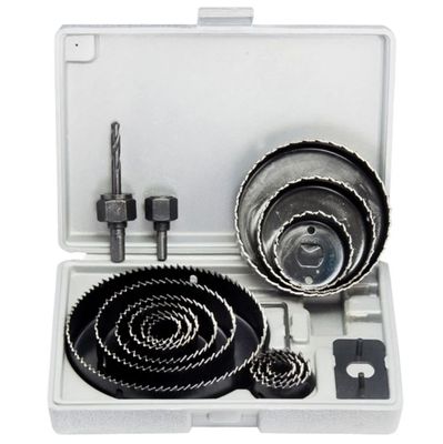 Kit de Serra Copo p/ Madeira com 12 Peças