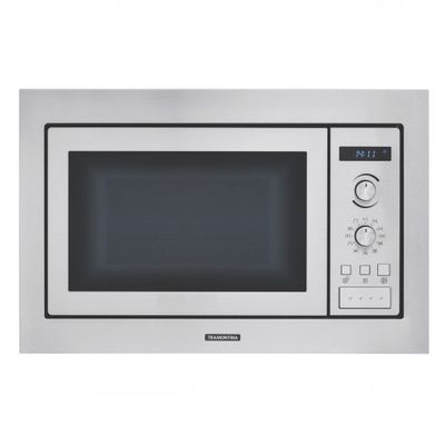 FORNO MICROONDAS DE EMBUTIR EM INOX 8 FUNÇÕES 25 LITROS TRAMONTINA