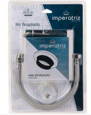 Kit De Instalação Para Bacia Com Guia, Parafuso E Engate