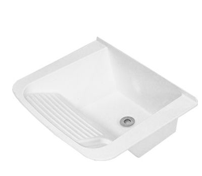 Tanque Em Fibra Branco 56x43cm