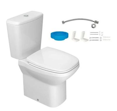 Kit Bacia c/ Caixa Acoplada e Acessórios Flex Branca