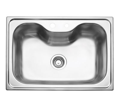 Cuba em Aço Inox Acetinado Morgana 69x49cm c/ Válvula Cuba em Aço Inox Acetinado Morgana 69x49cm c/ Válvula