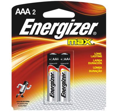 Pilha Energizer Palito AAA2 (Pacote Com 2 Und)