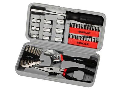 Kit De Ferramentas Hobby Com 40 Peças Schulz