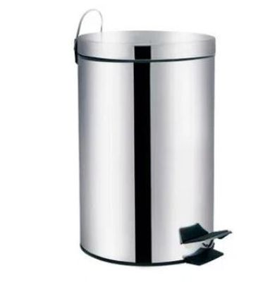 Lixeira Inox Agata Com Pedal 5 Litros
