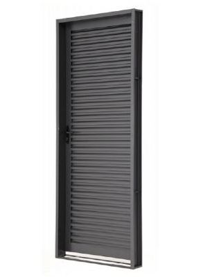 Porta Veneziana Pop 215x83cm Preta (Direita)