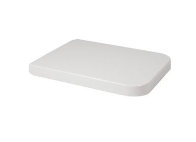 Assento Malva Quadrado Soft Close Branco
