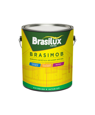 Esmalte Fosco Brasimob Preto 3,6 Litros