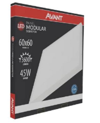 Painel Led De Sobrepor 60x60cm 45w 4000k