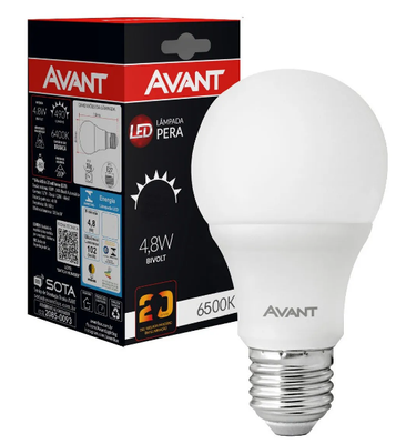 Lâmpada Led Bulbo 4,8w 6500k Lâmpada Led Bulbo 4,8w 6500k