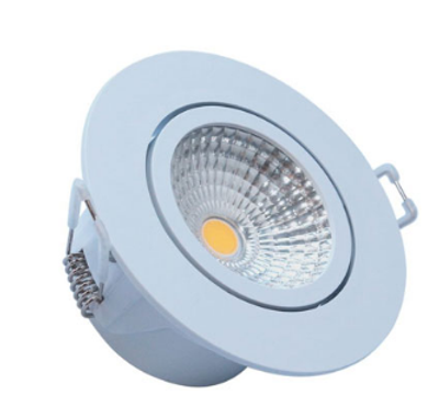 Spot Led De Embutir Redondo Branco 5w 4000k