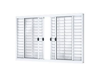 Janela De Correr Sem Grade Riobras Pronta 100x150cm
