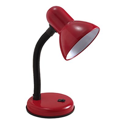 Abajur Mesa Viking Vermelho 1xe-27