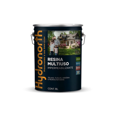 Resina A Base De Solvente Incolor Hydronorth 18 Litros