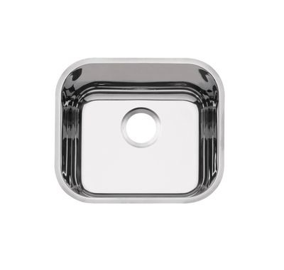 Cuba em Aço Inox Alto Brilho 40x34x17cm