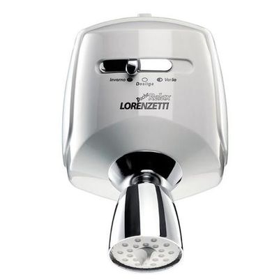 CHUVEIRO LORENZETTI RELAX 3 TEMPERATURAS 4600W BRANCO/CROMADO