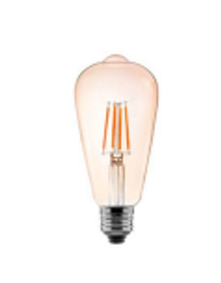 Lâmpada De Led Filamento St64 2w 3000k