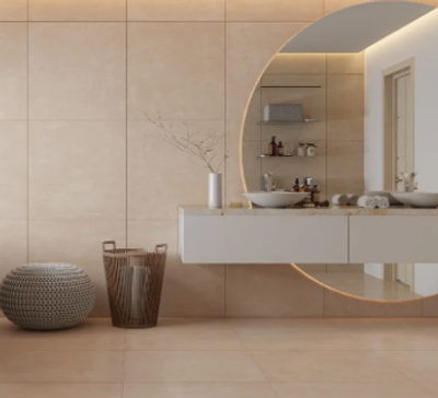 Porcelanato Acetinado Donnottar Beige 72,5x72,5cm