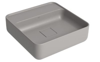 Cuba c/ Mesa de Apoio Quadrada 40cm Slim Antracite Cuba c/ Mesa de Apoio Quadrada 40cm Slim Antracite