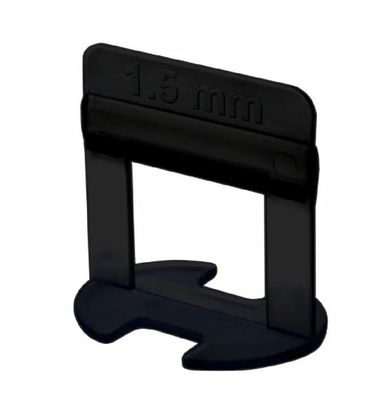Clip Nivelador De Piso 1,5mm Eco Preto Promax