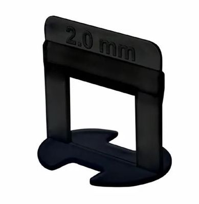 Clip Nivelador De Piso 2,0mm Eco Preto Promax