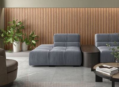 Piso Relevo Acetinado Retificado Gran Freijo 60x120cm