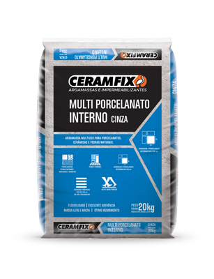 Argamassa Porcelanato Interno 20kg