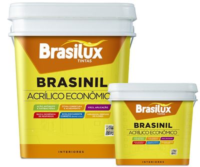 Tinta Fosca Brasinil Branco Neve 18 Litros