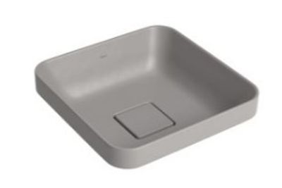 Cuba de Sobrepor Quadrada 30cm Slim Antracite Cuba de Sobrepor Quadrada 30cm Slim Antracite
