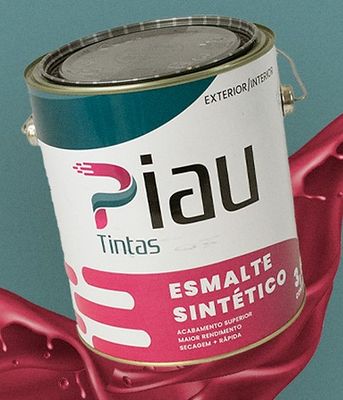 Esmalte Fosco Sintetico Preto 3,6 Litros
