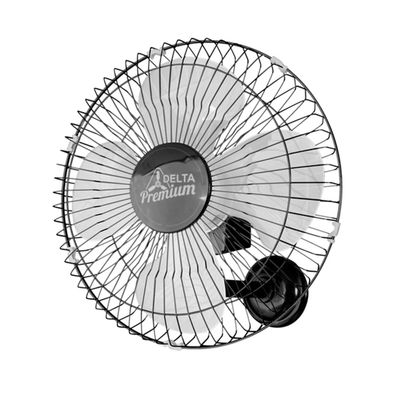 Ventilador de Parede 50cm Aço Preto