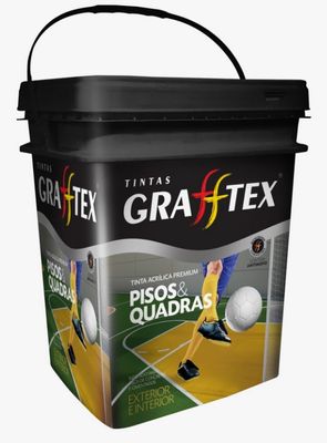 Tinta p/ Piso Cinza Chumbo 18 Litros