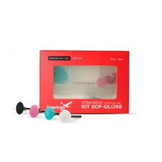 KIT PARA ACABAMENTO E POLIMENTO SOF-GLOSS - AMERICAN BURRS